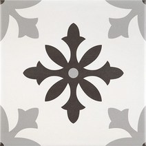 [레그노] SNOWFLAKE WHITE 패턴타일, REP-03