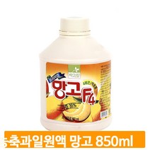 망고 에이드 원액 850ml 과일 과즙 음료 베이스 농축액 홈카페 주스 재료