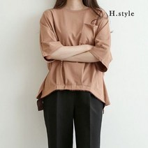 에이치스타일 T 랑O방티 여름 반팔 린넨