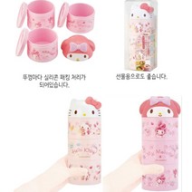 헬로키티 멜로디 도시락통 김밥 반찬 초등학생 어린이 유치원 피크닉 소풍 케릭터 480ml, 헬로키티(9505)