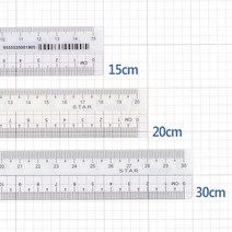 [FreeManner] 휘어지는 초등학생 직선 플라스틱 자 10개 15cm 20cm 30cm 인치 센치 컷팅자 휘는 구부러지는 학교 학원 도형그리기 준비물