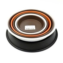 동그라미 화분받침대(11호)내경290mm/외경335mm, 쿠팡 그레이프마켓 검정색