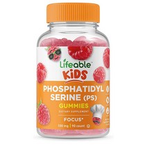 Lifeable Kids PhosphatidylSerine 라이프어블 키즈 어린이 포스파티딜세린 100mg 90구미