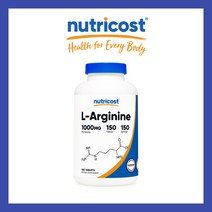 뉴트리코스트 엘아르기닌 L아르기닌 Larginine 헬스 운동 아르기닌 150 정, 180캡슐 x 3병, 기본