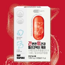 위장 헬리코박터균 억제 위에 좋은 영양제 남친선물 회사원 직장동료선물 효도용 직장인 부모님선물 어머니