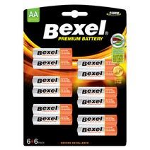 벡셀 알카라인 AA 6+6개입(12개입)