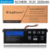 KingSener AC14B3K 노트북 배터리 Acer Aspire R5-571T R5-571TG S14 CB3-511 Swift 3 SF314-51 R 11 R3-131T S14