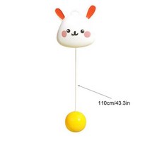 탁구자가 훈련하는 테니스공 기계 야외 탁구용 셀프 트레이닝 장난감 대화형 게임 탁구용 장난감, Rabbit