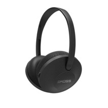 코스(KOSS) Koss KPH7 무선 블루투스 온이어 헤드폰 마이크가 있는 온보드 컨트롤 컴팩트한 보관을 위한 경량 휴대용 접이식 플랫 디자인 블랙 가성비 추천 미국직구