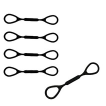 연주 Cheerock 5pcs 트럼펫 슬라이드 스토퍼 실리콘 트럼펫 슬라이드 스톱 링