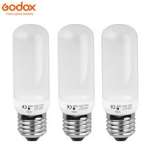 3ps Godox 150W 250W E27 모델링 램프 조명 전구 스튜디오 플래시 DE300 DE400 SK300 SK400 QS600 QT600 DP400 DP600 GS400, 3pcs 220V 150W