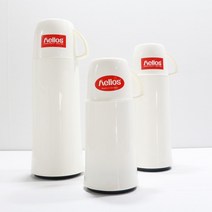 헬리오스 정품수입업체 독일 엘레강스 보온병 진공 유리병 신혼부부선물 나들이용품, 250ml, 블랙
