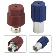 자동차 배터리 R134a HD ND 어댑터 교체 2pcs 357820795H 포드 오펠 시트 스코다 용 액세서리 연결 자동차, 한개옵션0, 한개옵션0