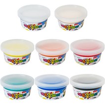 [부자재] 에듀클레이 120g 19색, 연한핑크