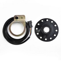 전기 자전거 부품 5 8 12 자석 페달 PAS 시스템 보조 센서 전자 자기 부스터 액세서리, 12 Magnets, 12 Magnets