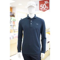 루이까스텔 골프의류 2022 가을 겨울 상품 남성 편한 어깨 통절개 변형 에리 티셔츠