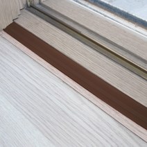 10mm높이 갈색방문턱발판 고무경사로 문지방 실내용