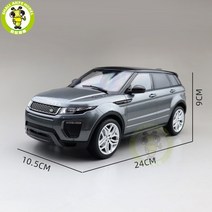 1/18 교쇼 이보크 다이캐스트 모델 자동차 장난감 남아 및 여아 선물, 01 Gray