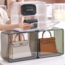 [럭셔리] 명품 가방보관함 자석 칸막이 쇼케이스, 화이트 XL