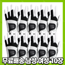 10장 핸즐 남성 여자 연습용 기능성 실리콘 대량구매 골프장 연습장 골프장갑, 남성 왼손