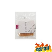 쫀득쫀득한 양치껌 노견이갈이개껌 갱얼쥐치약껌 치석껌, 쫀득쫀득한 강아지고구마간식 양치껌 2개 노견이갈이개껌