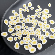 슬라이 은점토 클레이 50g 계란 폴리머 뿌리 diy 공예 네일 아트스크랩북 장식용 소프트 diy 필러, 500g 믹스