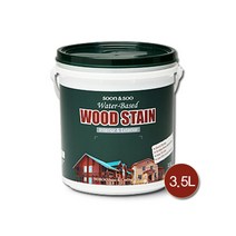 노루페인트 목재 방부목용 순앤수 우드스테인 3.5L 무광, 화이트, 1개
