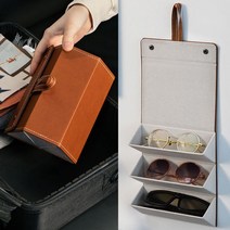 돌돌마는 안경집 안경통 진열장 보관함 수납장 3구, 블랙