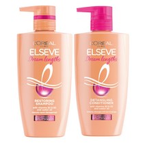 로레알파리 드림랭스 샴푸 450ml+컨디셔너 450ml 2종세트, 1세트