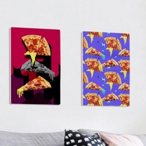 아트박스/꾸밈 id788-폼아크릴액자38CmX58Cm_팝아트피자