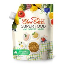 정품 국내산 강아지사료 슈슈 슈퍼푸드 퍼피 3kg, 1개, 닭 등