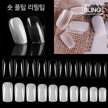 숏 풀팁 네일 인조손톱 리필팁 네츄럴클리어 50개입, 1개, 네츄럴-5호