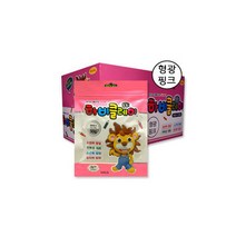 하비클레이 50g 형광핑크