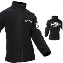 고양체육사 ROKA 폴라 후리스 고급형 태극기 나염
