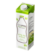 상하목장 유기농 인증 우유 저지방, 2개, 900ml
