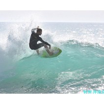 서핑보드 미끄럼방지매트 보드 Skimboard tial pad, T01-블랙