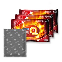 KC인증 바이온 레츠고 겨울필수 흔드는 핫팩Q 100g 30매, 핫팩Q 100g 핫팩 30매