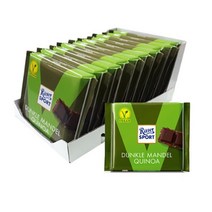 리터스포트 비건 다크아몬드 퀴노아 초콜릿, 100g, 10개