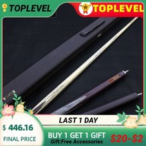 RILEY 전문가용 고급 핸드메이드 3/4 피스 스누커 큐 키트 확장 케이스 포함 10mm 당구 스틱