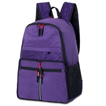 WD28 여자 나들이 여행 휴대용 베낭 캐주얼 백팩 퍼플 가방 50대가방 엄마, 오성만해 쿠팡 본상품선택, 오성만해 쿠팡 본상품선택