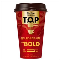 티오피컵커피TOP볼드에스프레소 라떼 300mlx20개, 20개, 300ml