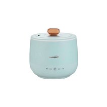 소형 미니 밥솥 다기능 가정용 스마트밥통 1인용 보온, 1.8L 하늘색  세라믹 글레이즈 라이너