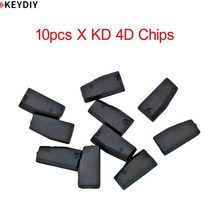 자동차키프로그램 오토키프로그램 새로운 KEYDIY KDMAX 자동차 키 프로그래머 자동 원격 생성기/칩 리더/주파수 테스터 다기능 스마트 장치 + 칩, 04 10pcs KD 4D Chips