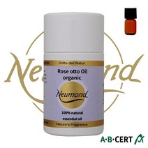 유기농 아로마오일 독일 노이몬트 로즈 오또 Rose otto 공인 유기농 순수 에센셜오일 1ml - 38년 전통 독일산 수입완제품, 1개