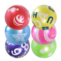 모래알마켓 고무 탱탱볼 어린이공 공기 주입 공놀이 색상랜덤