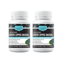 [유비바이오] 초록입홍합 2500mg 120캡슐 X2