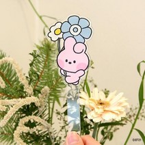 BT21 포토프롭 [해피플라워]- 쿠키COOKY, 쿠키(COOKY)