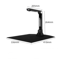 책PDF스캔 북 문서 PDF 스캔 스캔기 북스캐너, 1300만 화소 A4  하드 베이스