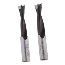 shangren 자동 및 수동 Muti-스핀들 보링 머신을 위한 오른손 회전 카바이드 (텅스텐 강철) 를 가진 2 Pcs Brad 포인트 비트, 설명, 실버, 탄소강