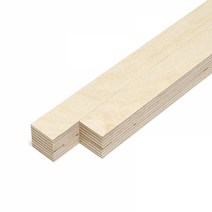 아이베란다 자작나무합판 24x24mm 원목각재 각목 목재 나무쫄대 몰딩, 800mm, 1개